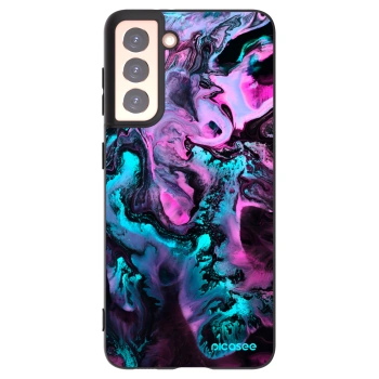 Picasee husă neagră din silicon pentru Samsung Galaxy S21 5G G991B - Lean