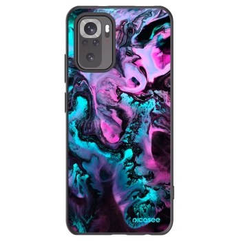 Picasee husă neagră din silicon pentru Xiaomi Redmi Note 10S - Lean