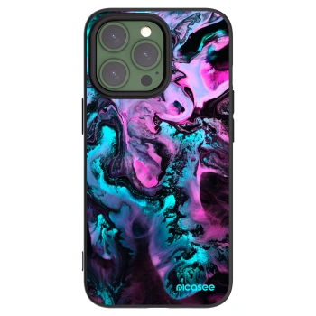 Picasee husă neagră din silicon pentru Apple iPhone 13 Pro - Lean