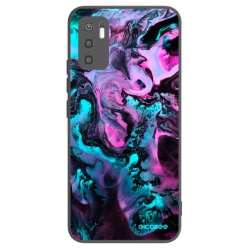 Picasee husă neagră din silicon pentru Xiaomi Redmi Note 10 5G - Lean