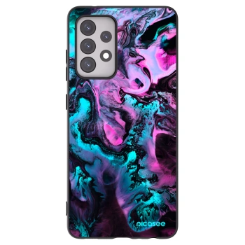 Picasee husă neagră din silicon pentru Samsung Galaxy A52s 5G A528B - Lean