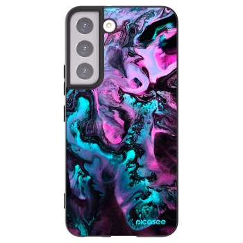 Picasee husă neagră din silicon pentru Samsung Galaxy S22 5G - Lean
