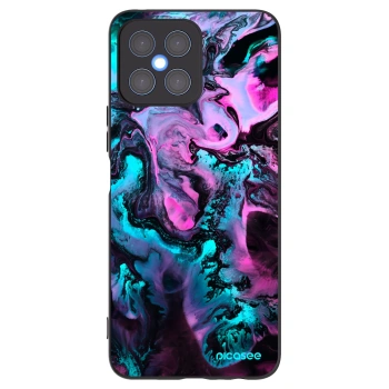 Picasee husă neagră din silicon pentru Honor X8 4G - Lean