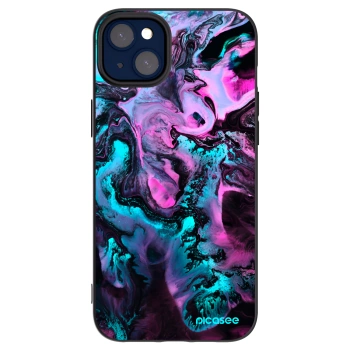 Picasee husă neagră din silicon pentru Apple iPhone 14 Plus - Lean