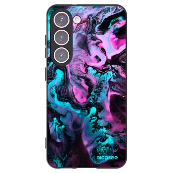 Picasee husă neagră din silicon pentru Samsung Galaxy S23 5G - Lean