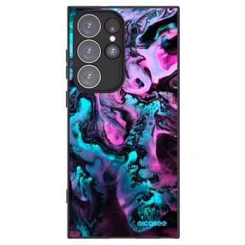 Picasee husă neagră din silicon pentru Samsung Galaxy S23 Ultra 5G - Lean