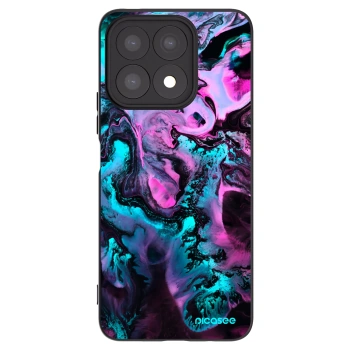 Picasee husă neagră din silicon pentru Honor X8a - Lean
