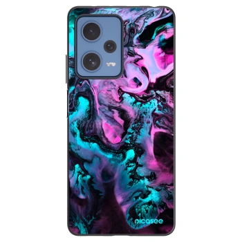 Picasee husă neagră din silicon pentru Xiaomi Redmi Note 12 Pro 5G - Lean