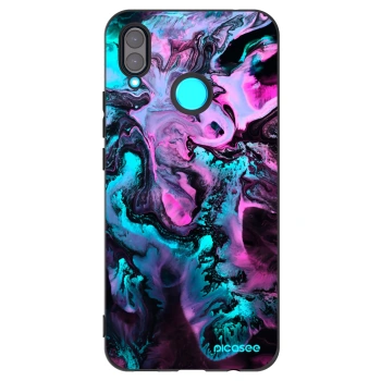Picasee husă neagră din silicon pentru Huawei Nova 3 - Lean