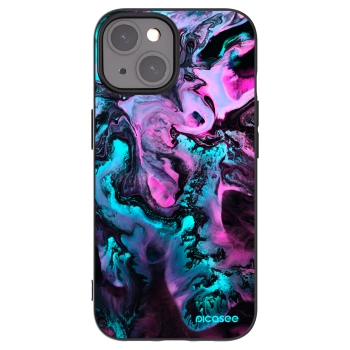 Picasee husă neagră din silicon pentru Apple iPhone 15 - Lean