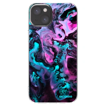 Picasee husă transparentă din silicon pentru Apple iPhone 15 Plus - Lean