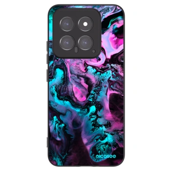 Picasee husă neagră din silicon pentru Xiaomi 14 - Lean