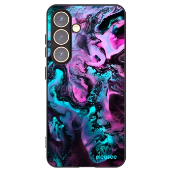 Picasee husă neagră din silicon pentru Samsung Galaxy S24 S921B 5G - Lean