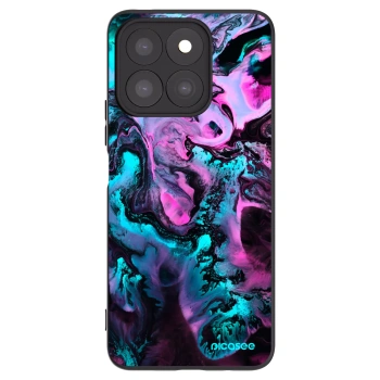Picasee husă neagră din silicon pentru Honor X8b - Lean