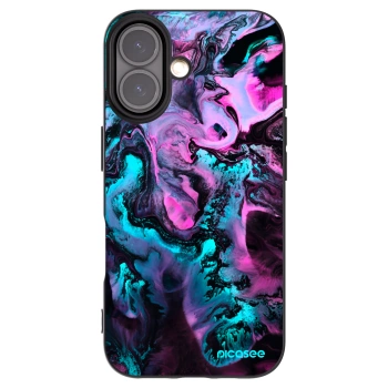 Picasee husă neagră din silicon pentru Apple iPhone 16 - Lean