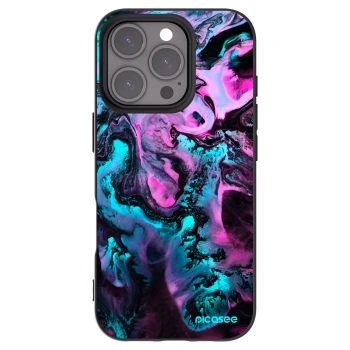 Picasee husă neagră din silicon pentru Apple iPhone 16 Pro - Lean