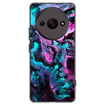 Picasee husă neagră din silicon pentru Xiaomi Redmi A3 - Lean