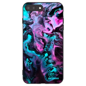Picasee husă neagră din silicon pentru Apple iPhone 8 Plus - Lean