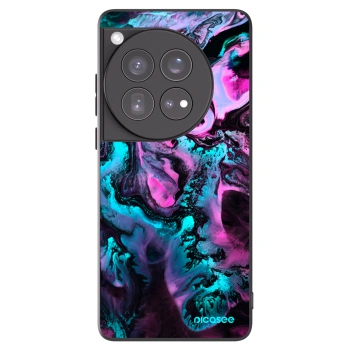 Picasee husă neagră din silicon pentru OnePlus 12 5G - Lean