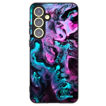 Picasee husă neagră din silicon pentru Samsung Galaxy S24 FE S721B - Lean