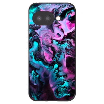 Picasee husă neagră din silicon pentru Google Pixel 9a - Lean