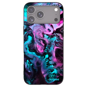 Picasee husă neagră din silicon pentru Apple iPhone 17 Pro Max - Lean