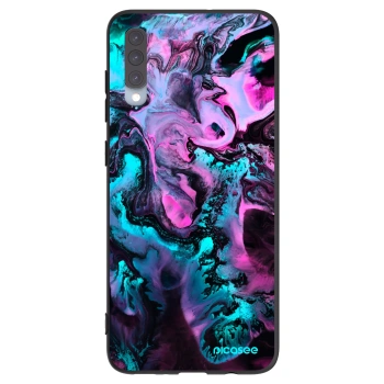 Picasee husă neagră din silicon pentru Samsung Galaxy A70 A705F - Lean