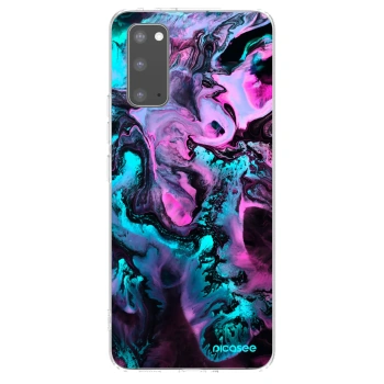 Picasee husă transparentă din silicon pentru Samsung Galaxy S20 G980F - Lean