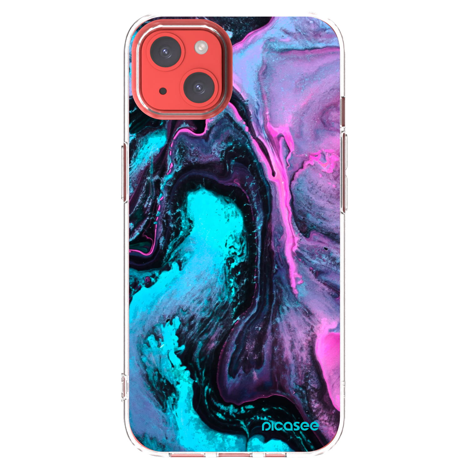 Picasee husă transparentă din silicon pentru Apple iPhone 13 - Lean 2