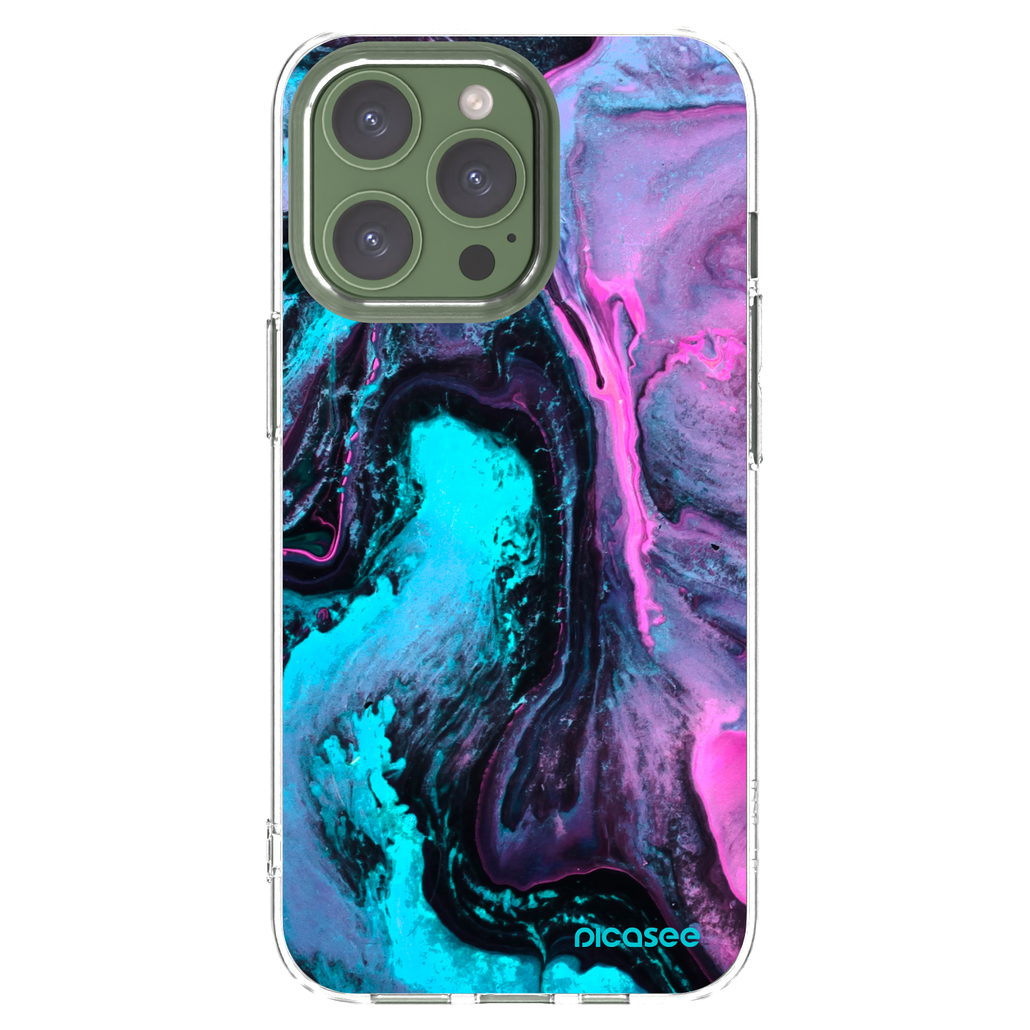 Picasee husă transparentă din silicon pentru Apple iPhone 13 Pro - Lean 2