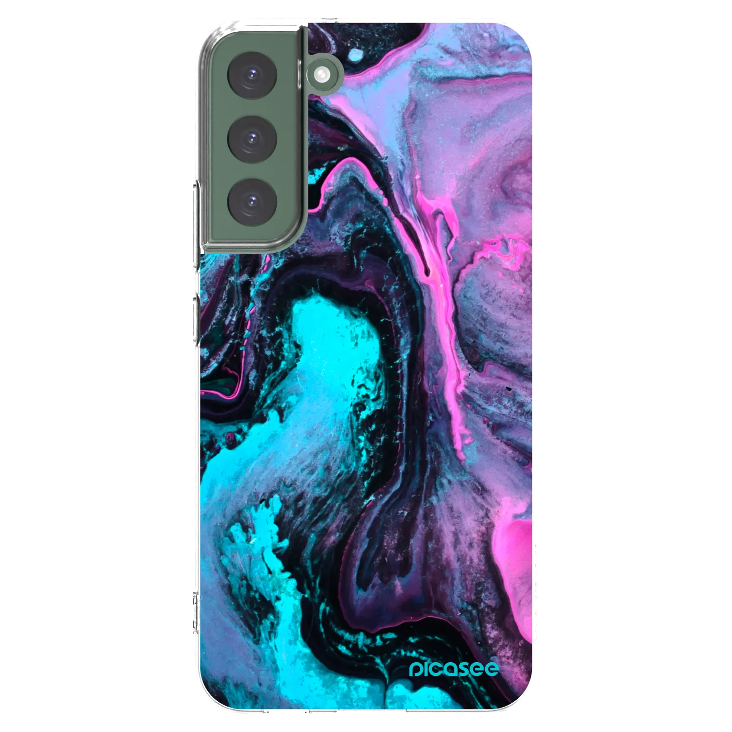 Picasee husă transparentă din silicon pentru Samsung Galaxy S22+ 5G - Lean 2