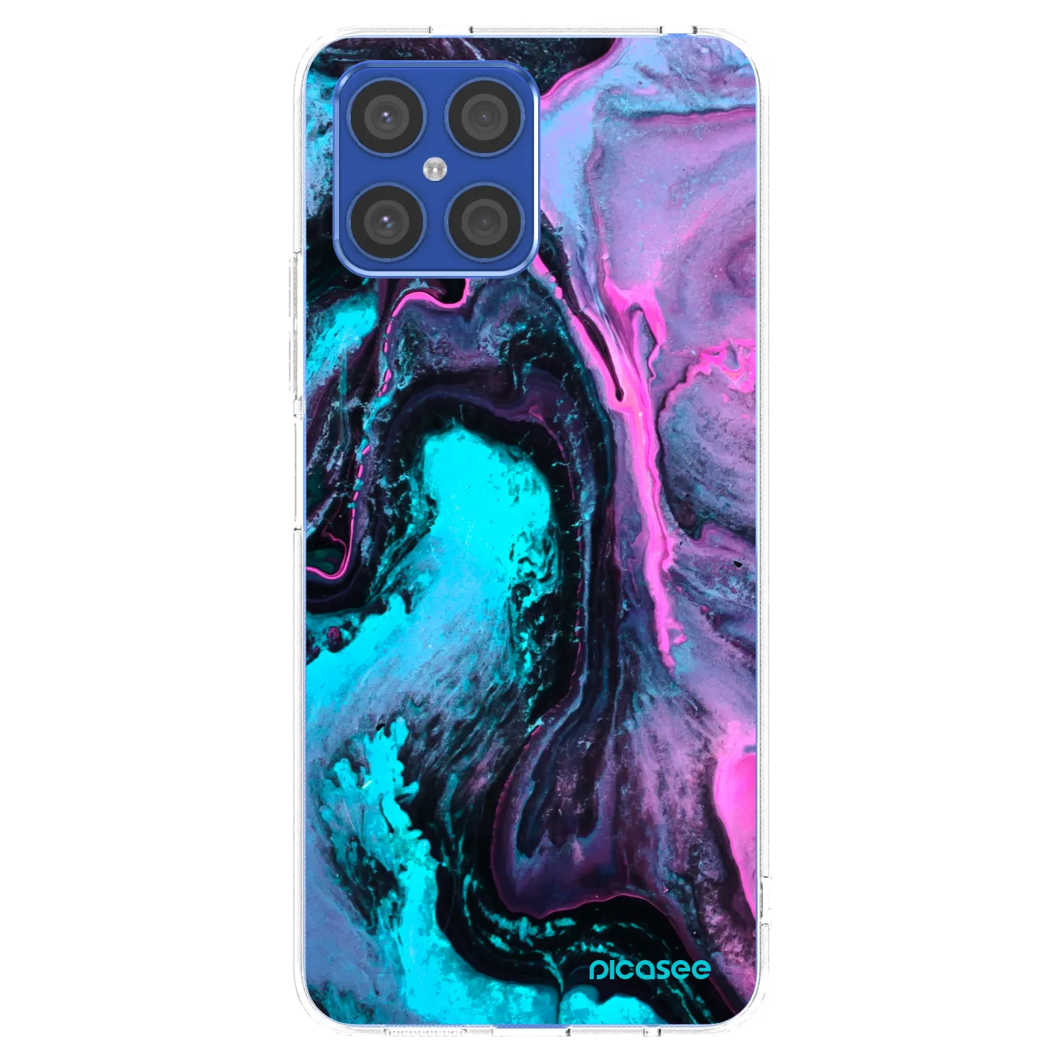 Picasee husă transparentă din silicon pentru Honor X8 4G - Lean 2