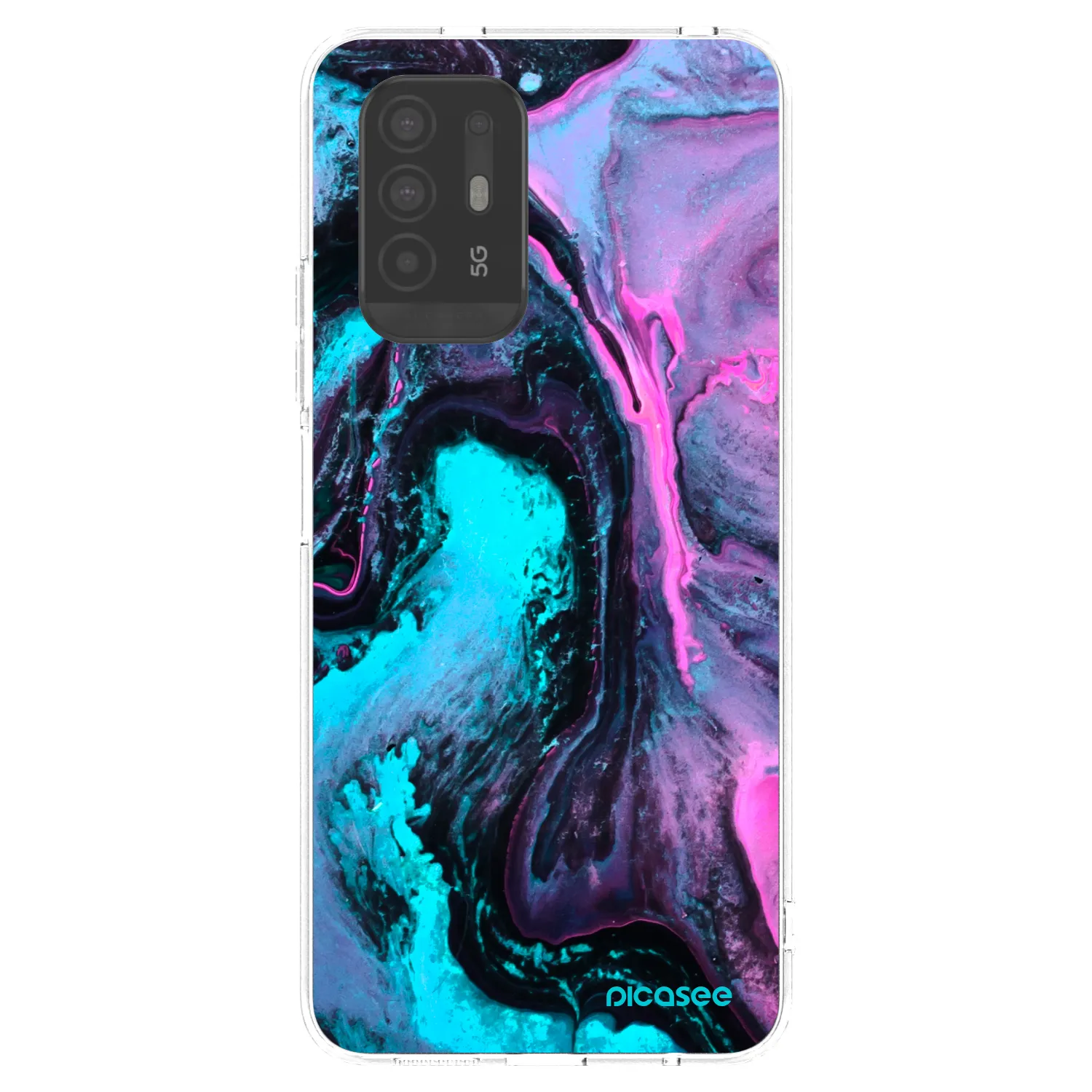 Picasee husă transparentă din silicon pentru OPPO A94 5G - Lean 2