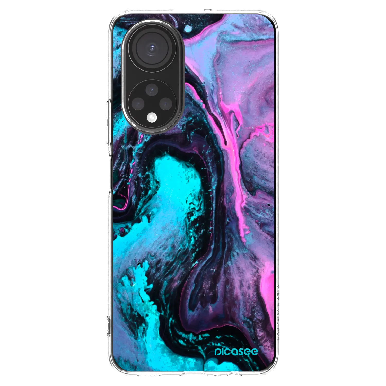 Picasee husă transparentă din silicon pentru Honor X7 - Lean 2