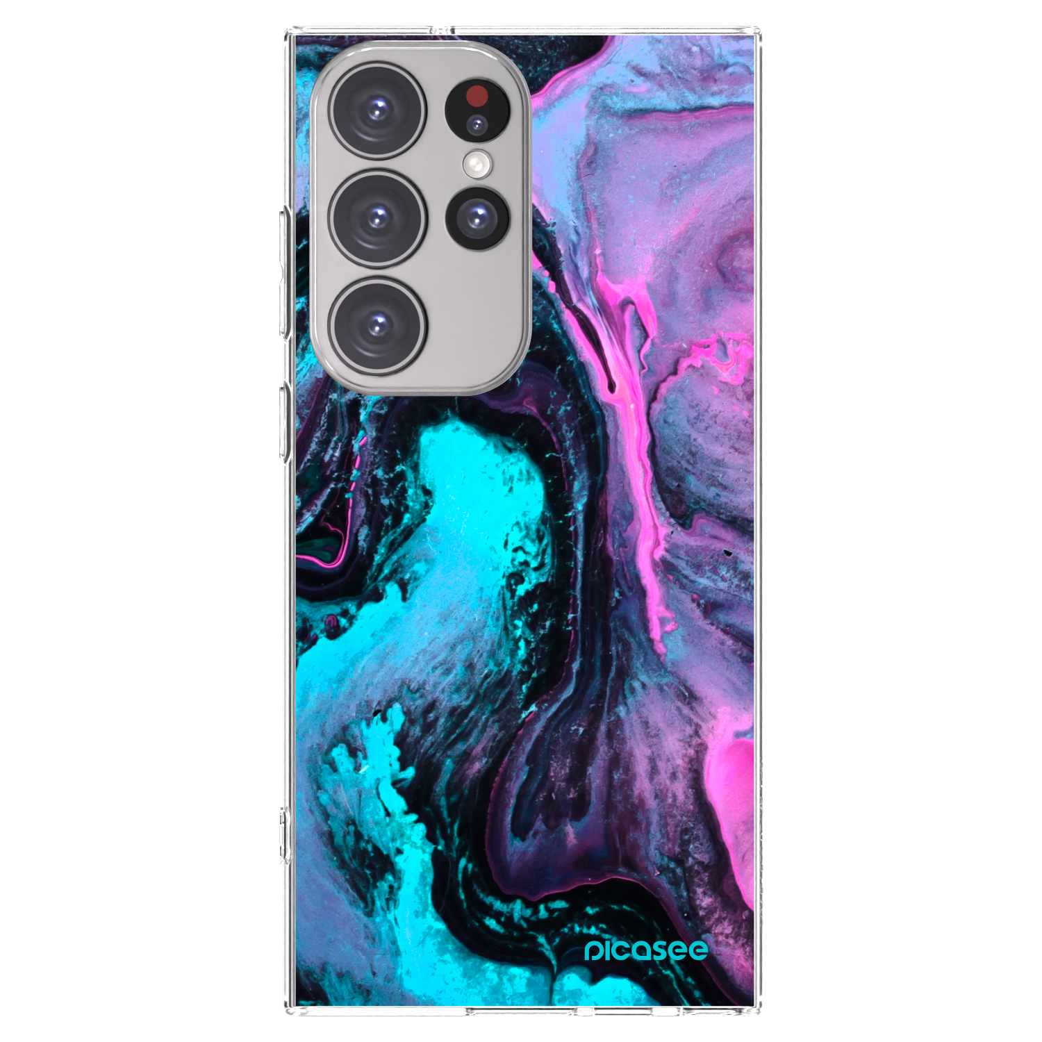 Picasee husă transparentă din silicon pentru Samsung Galaxy S23 Ultra 5G - Lean 2