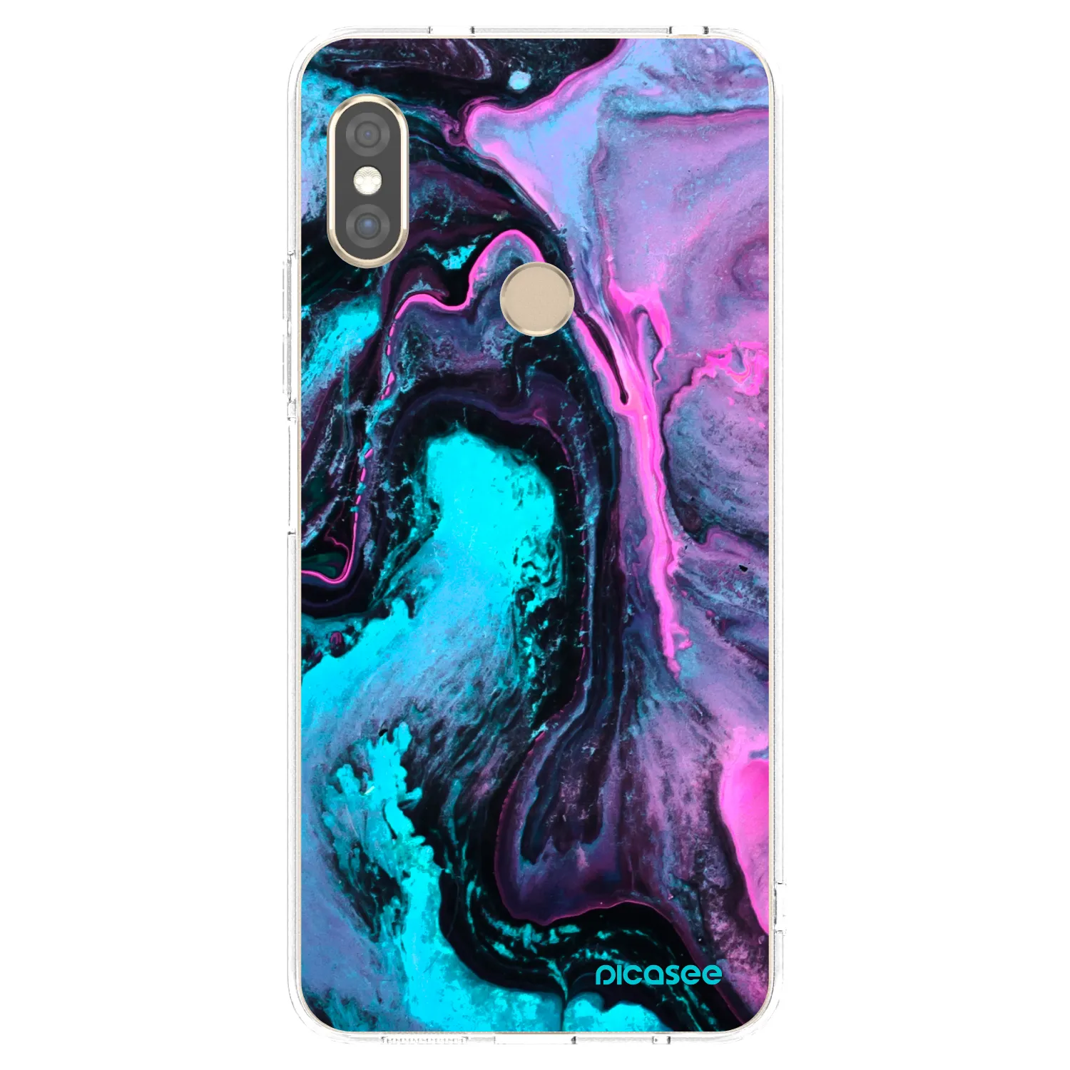 Picasee husă transparentă din silicon pentru Xiaomi Redmi Note 5 Global - Lean 2