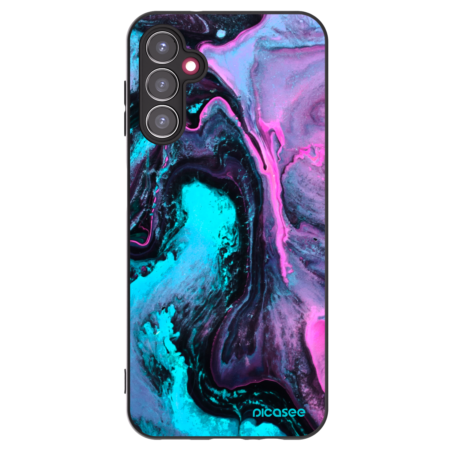 Picasee husă neagră din silicon pentru Samsung Galaxy A14 5G A146P - Lean 2