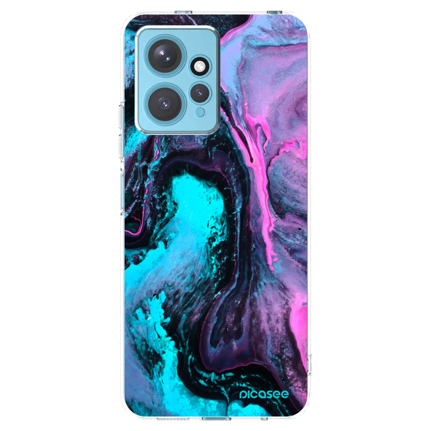 Picasee husă transparentă din silicon pentru Xiaomi Redmi Note 12 4G - Lean 2