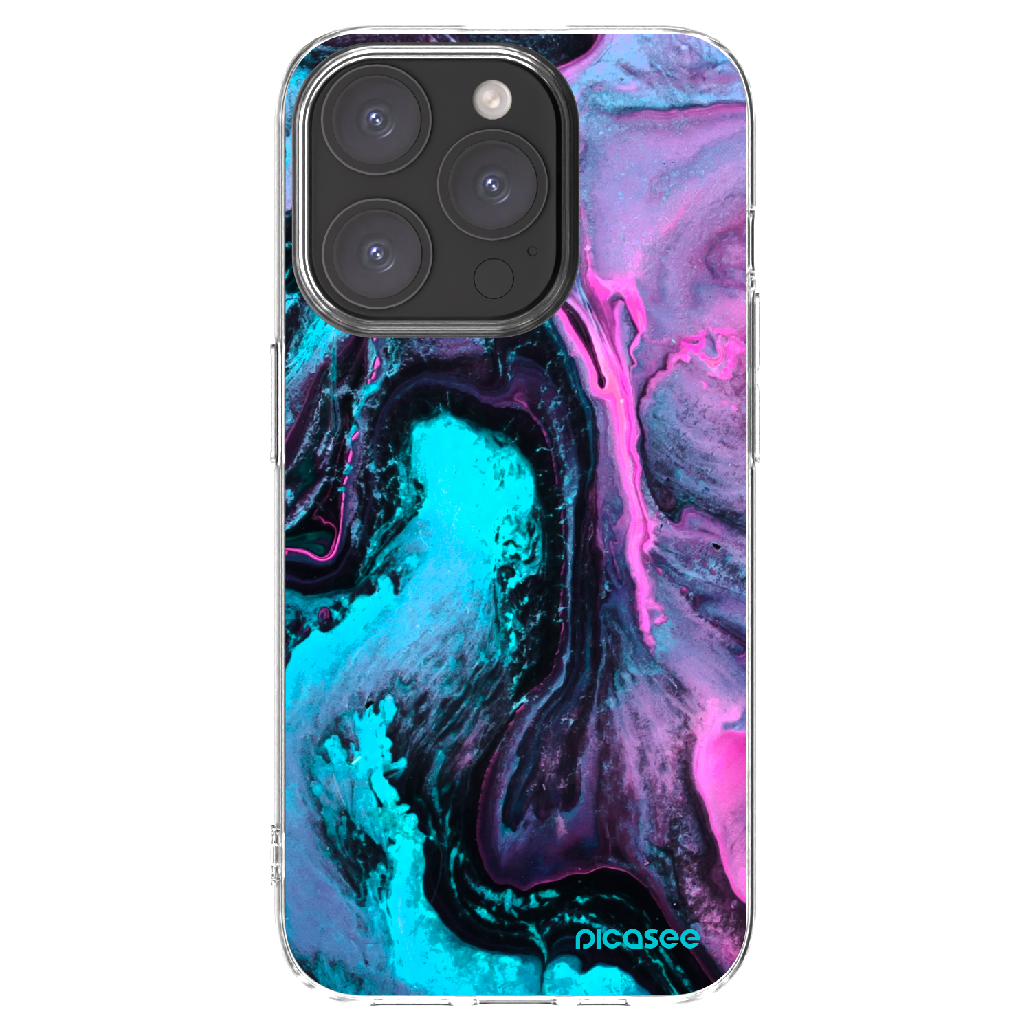 Picasee husă transparentă din silicon pentru Apple iPhone 15 Pro - Lean 2
