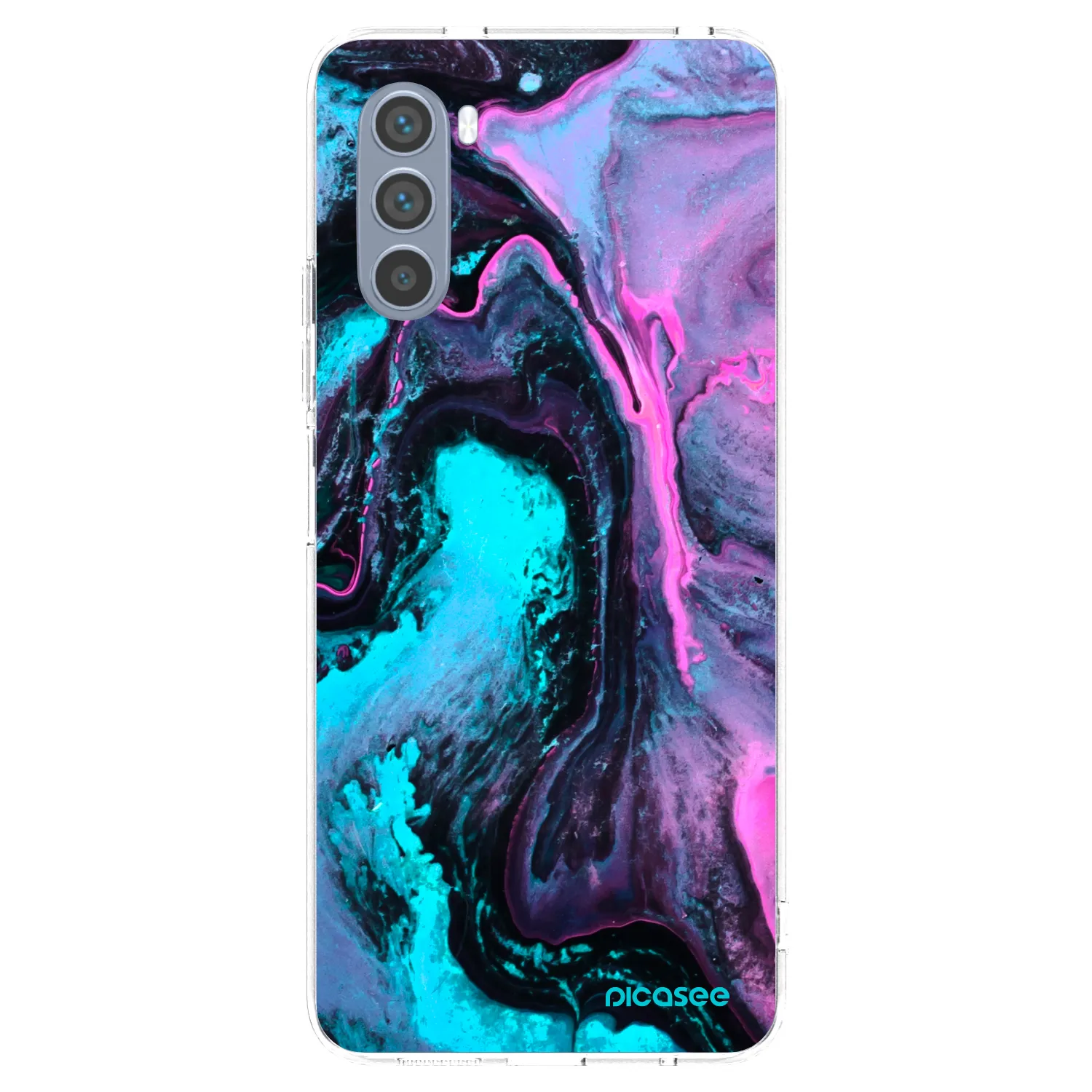 Picasee husă transparentă din silicon pentru Motorola Moto G62 - Lean 2