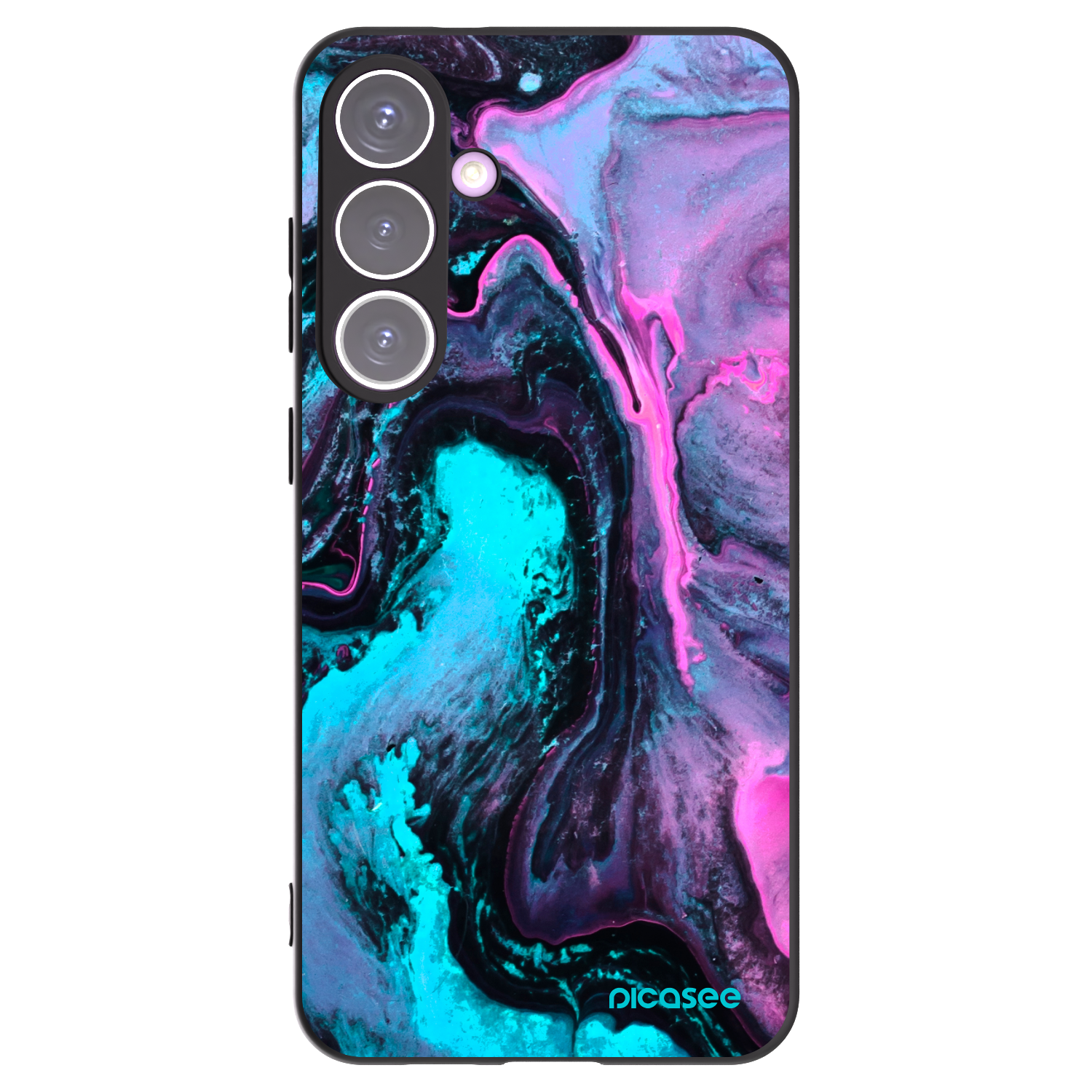 Picasee husă neagră din silicon pentru Samsung Galaxy S24+ S926B 5G - Lean 2