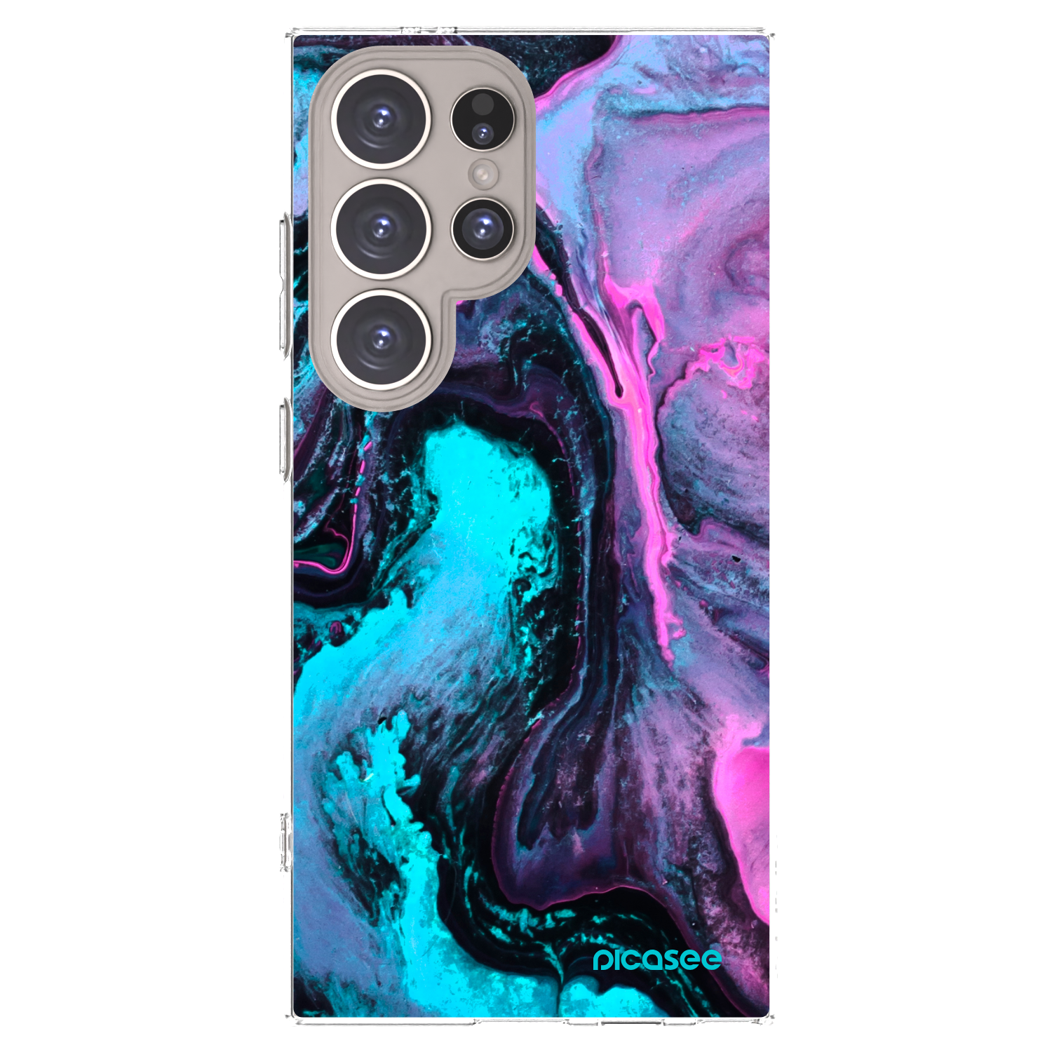 Picasee husă transparentă din silicon pentru Samsung Galaxy S24 Ultra S928B 5G - Lean 2