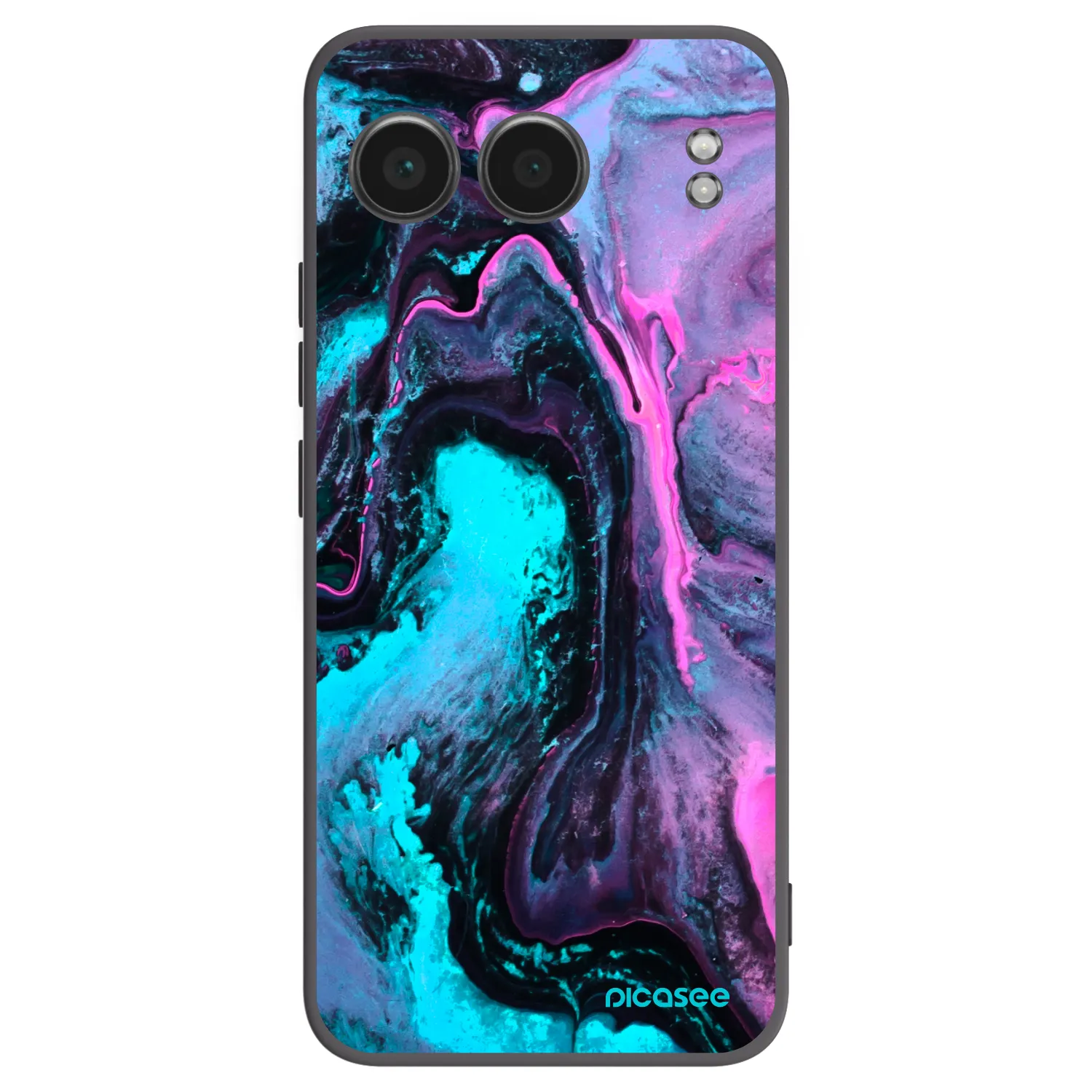 Picasee husă neagră din silicon pentru OnePlus Nord 4 - Lean 2