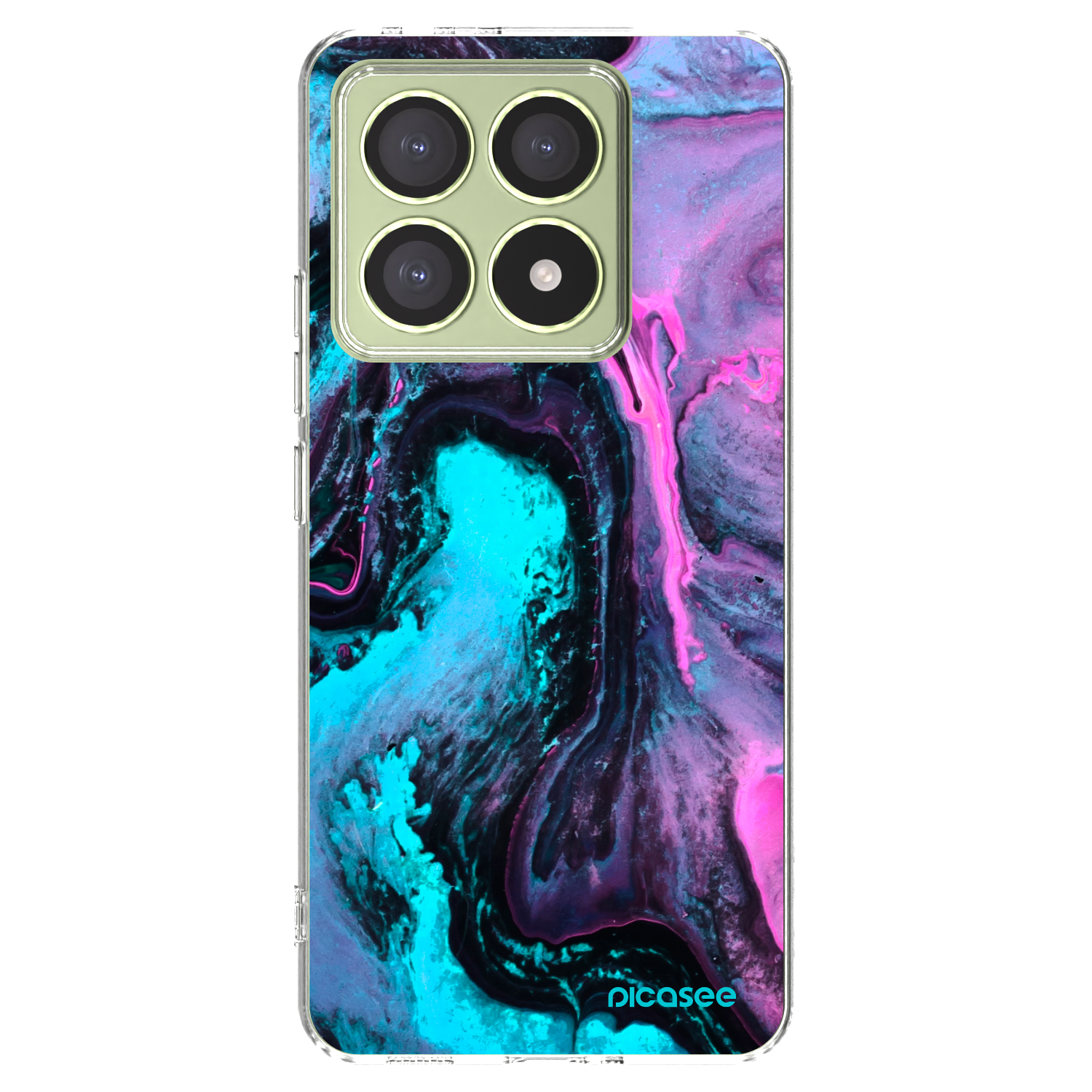 Picasee husă transparentă din silicon pentru Xiaomi 14T - Lean 2