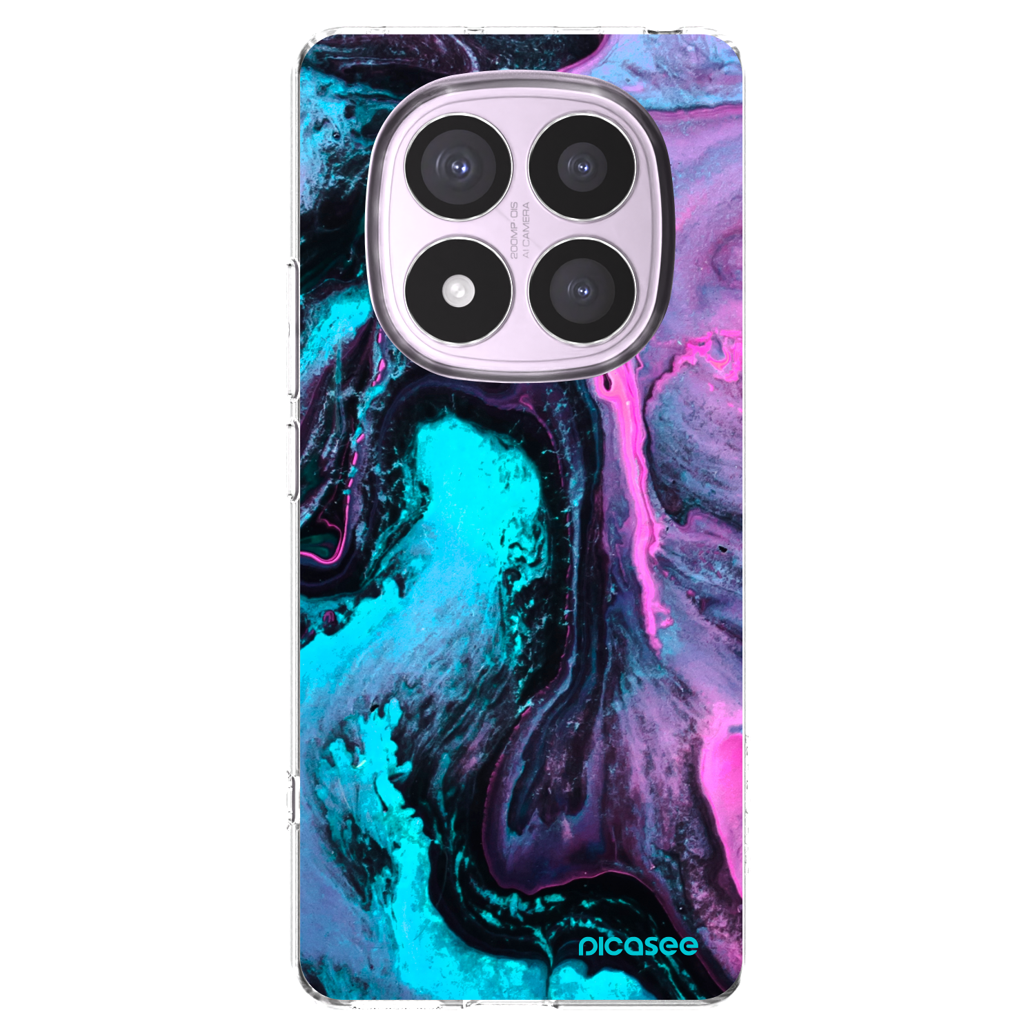 Picasee husă transparentă din silicon pentru Xiaomi Redmi Note 14 Pro 5G - Lean 2