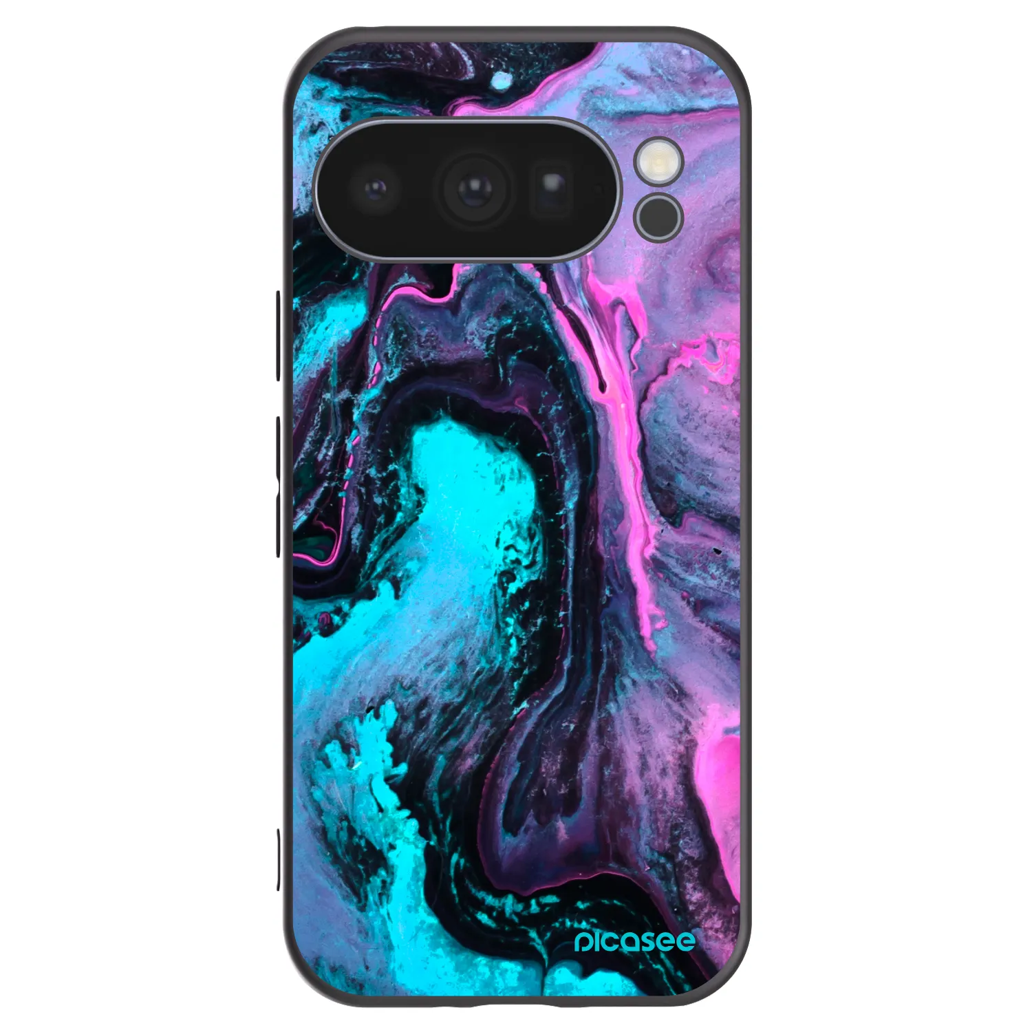 Picasee husă neagră din silicon pentru Google Pixel 10 Pro - Lean 2