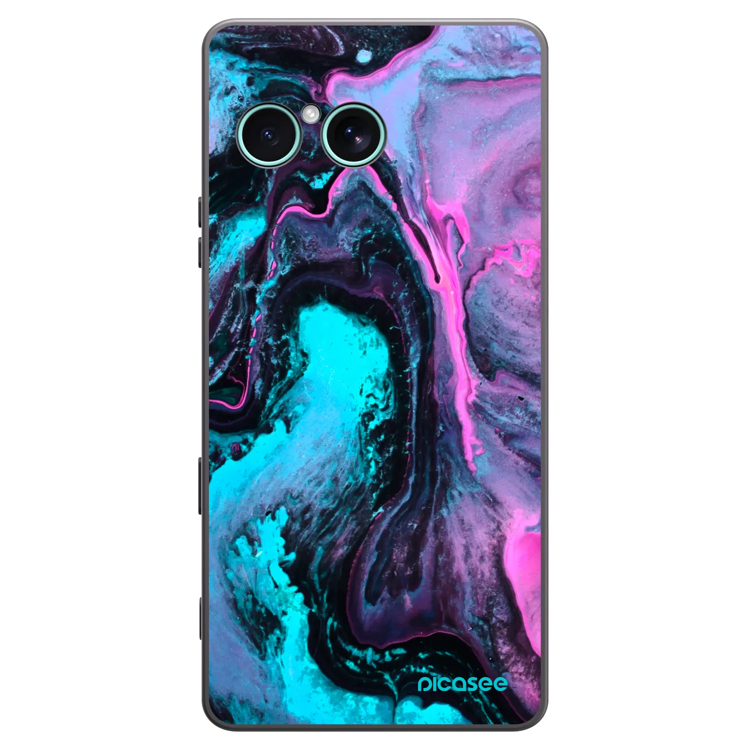 Picasee husă neagră din silicon pentru Sony Xperia 10 VII - Lean 2