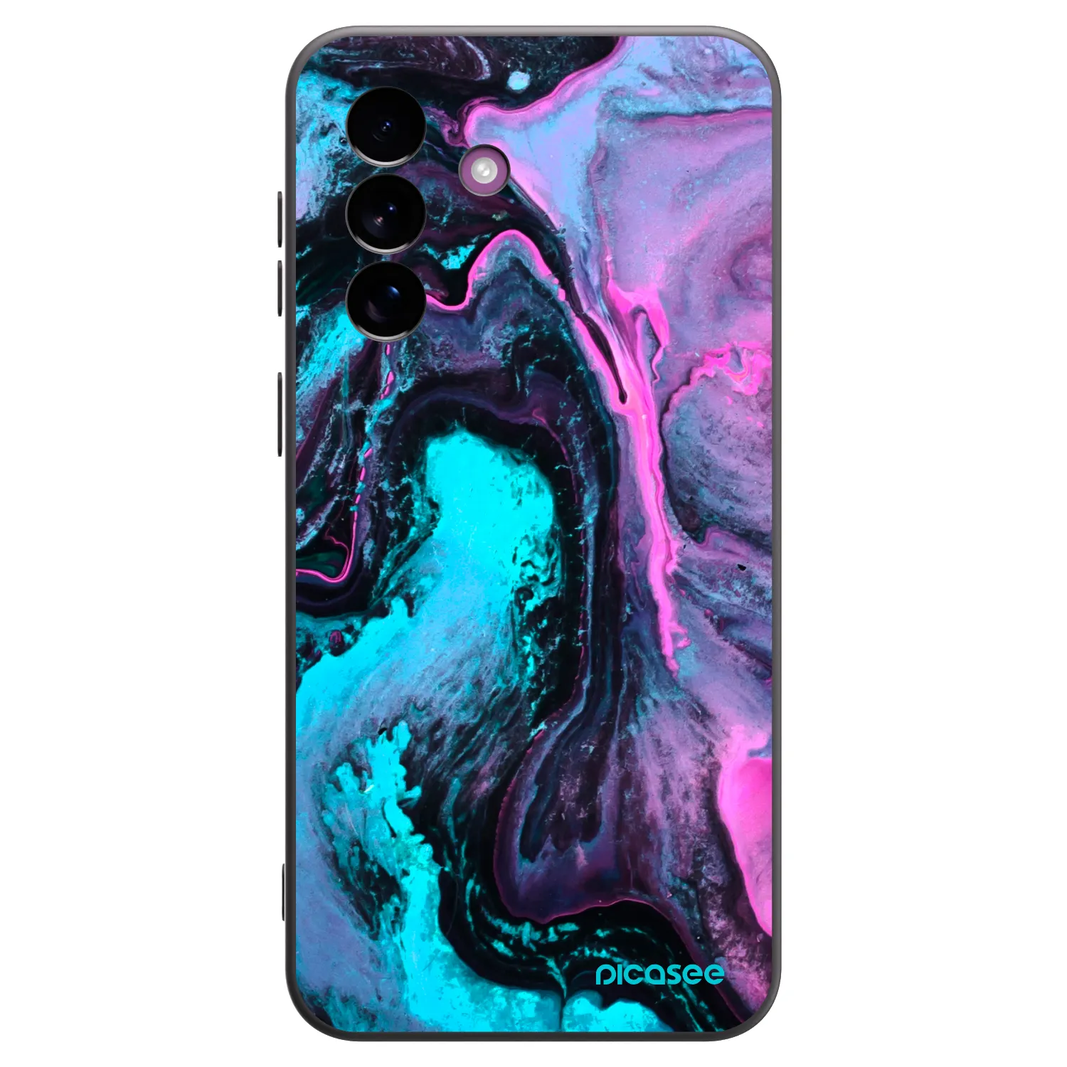 Picasee husă neagră din silicon pentru Samsung Galaxy A37 - Lean 2