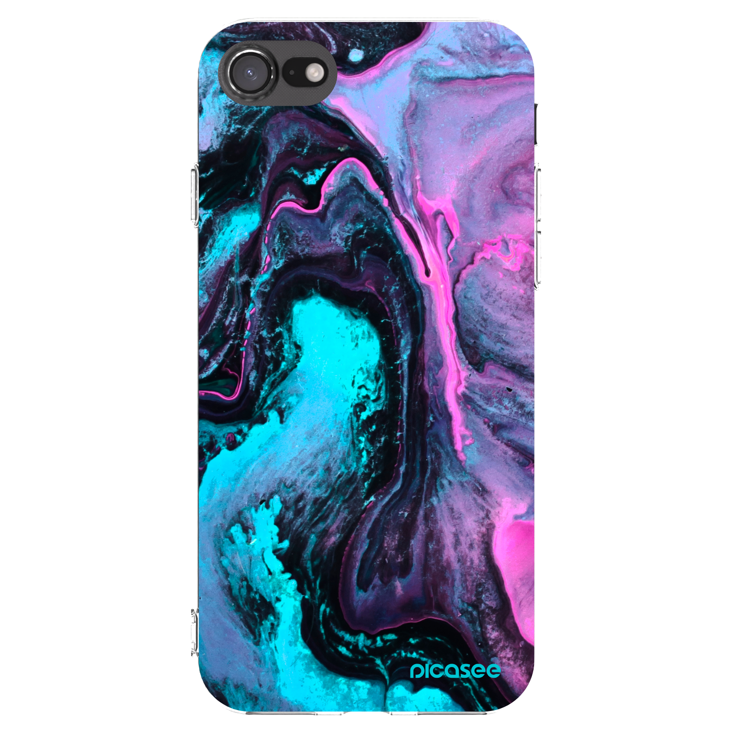 Picasee husă transparentă din silicon pentru Apple iPhone 8 - Lean 2
