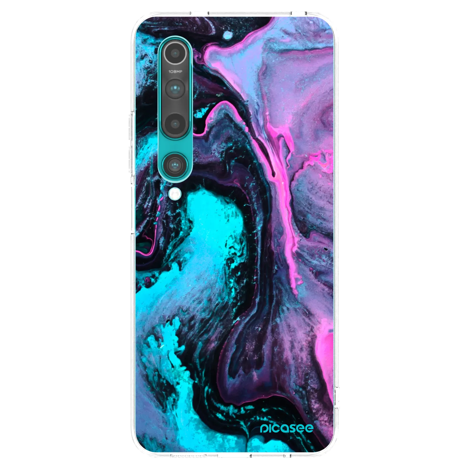 Picasee husă transparentă din silicon pentru Xiaomi Mi 10 - Lean 2